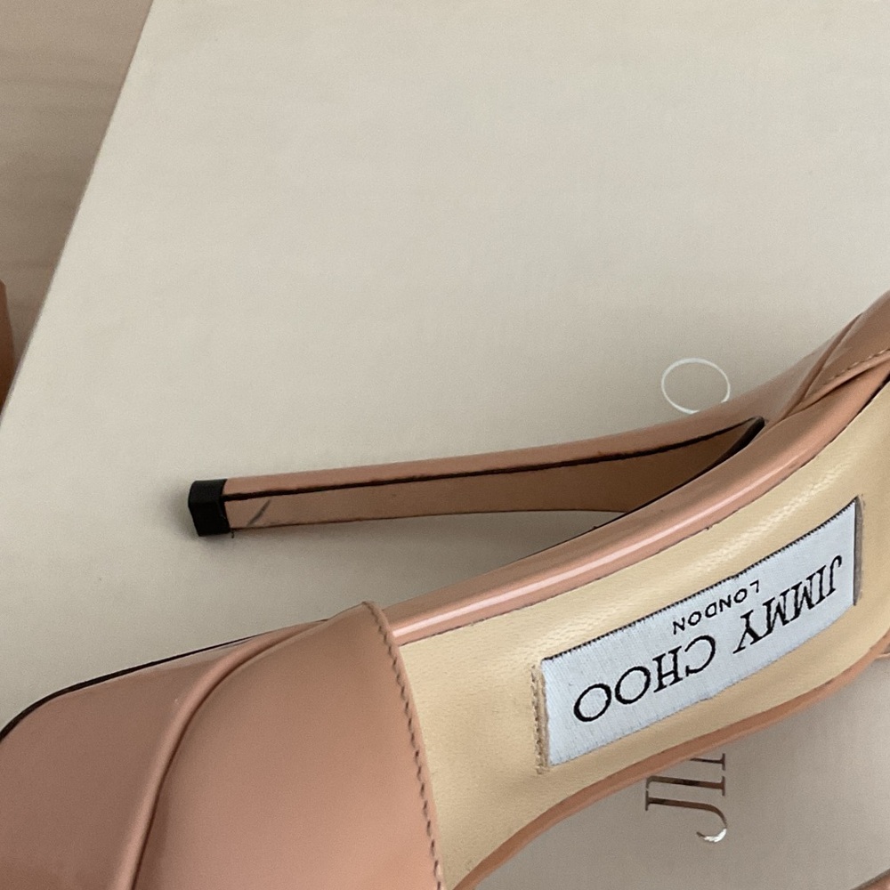Jimmy Choo Blush Pink Heels - Picture 10 of 13